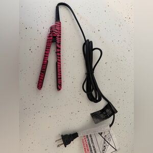 Pink and Black Hair Straightener